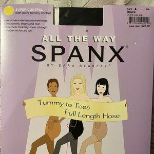 Spanx Super control with extra tummy control size A Black